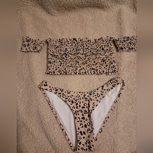Women's swimsuit Leopard print